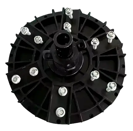 rotor y tornillos de ventilador industrial