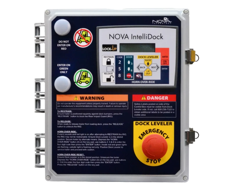 Panel de control integrado opcional para nivelador y accesorios