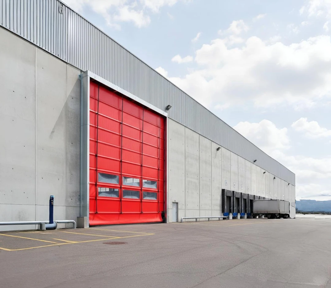 Puerta rápida industrial Techseal para andenes de carga - Fabricantes certificados