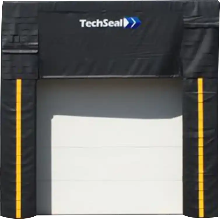 Sello de Andén Tipo L Techseal - Sistema de sellado hermético para andenes refrigerados y áreas de control climático